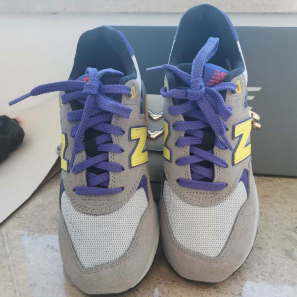 Giày New Balance 580 'Grey Yellow' CMT580CG - Ảnh 2