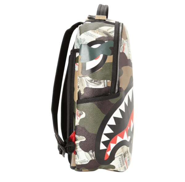 Balo Sprayground Camo Money Shark - Ảnh 3