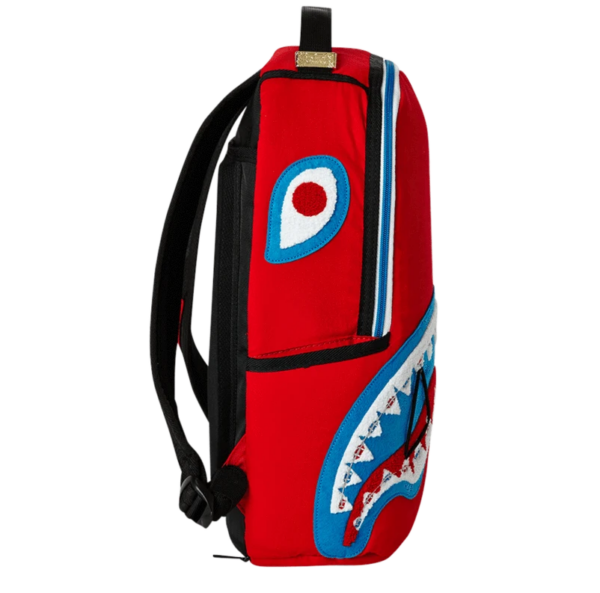 Balo Sprayground Braces Shark Red - Ảnh 3