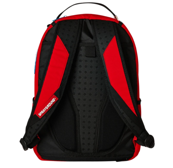 Balo Sprayground Braces Shark Red - Ảnh 4