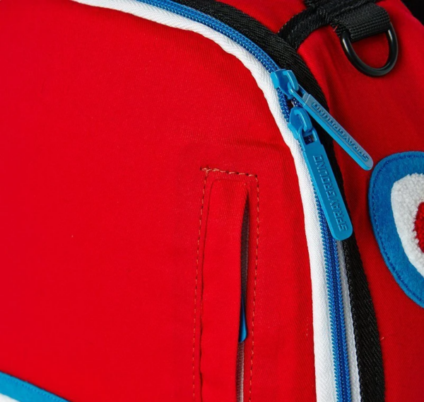 Balo Sprayground Braces Shark Red - Ảnh 6