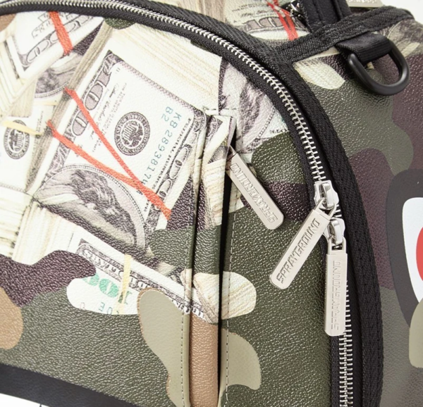 Balo Sprayground Camo Money Shark - Ảnh 6