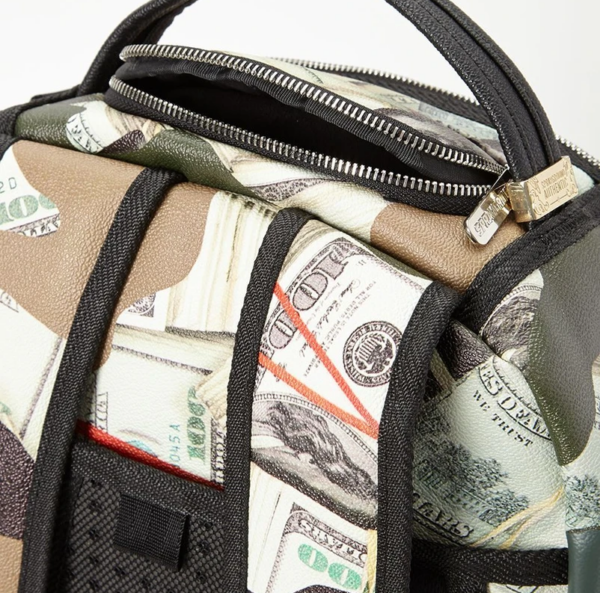 Balo Sprayground Camo Money Shark - Ảnh 7