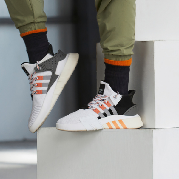Giày Adidas EQT Bask ADV 'Cloud White Grey' F33853 - Ảnh 4