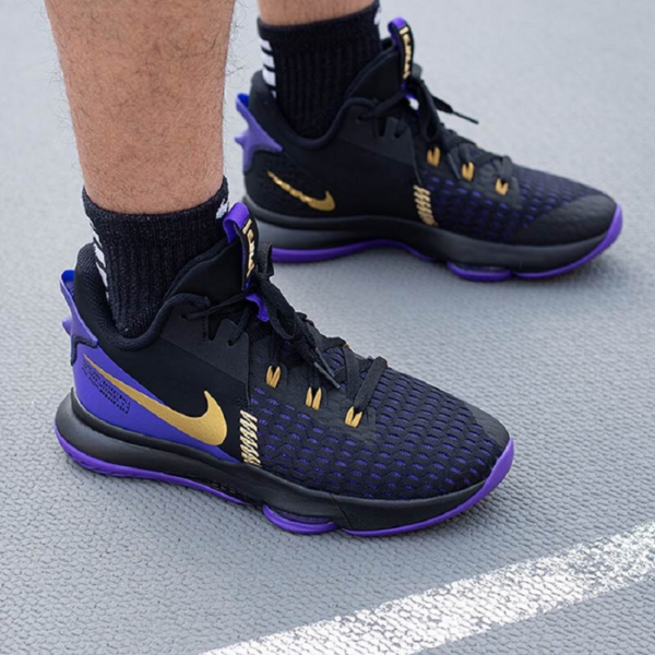 Giày Nike LeBron Witness 5 EP 'Lakers' CQ9381-001 - Ảnh 3