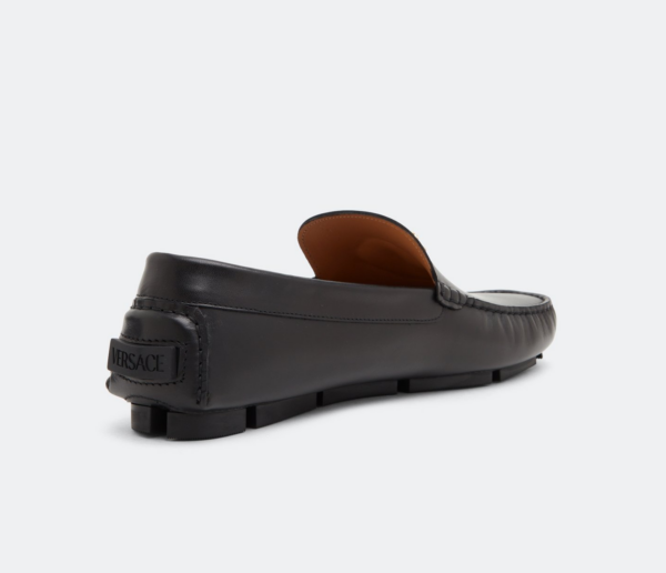 Giày Versace La Medusa Loafers 'Black' 1003701-1A00693-1B00V - Ảnh 4