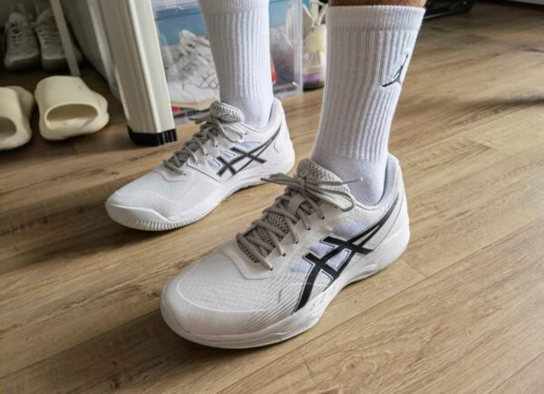 Giày Tennis Asics Gel Game 8 'White Black' 1041A192-101 - Ảnh 2
