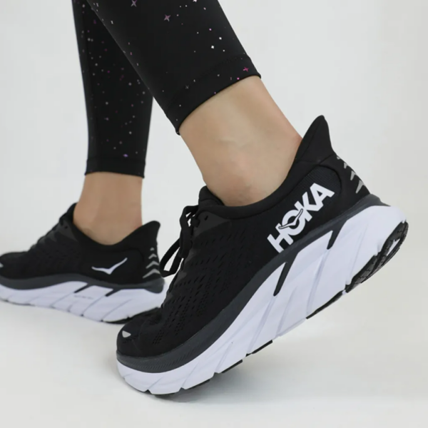 Giày Hoka One One Clifton 8 Black White 1119394-BWHT - Ảnh 2