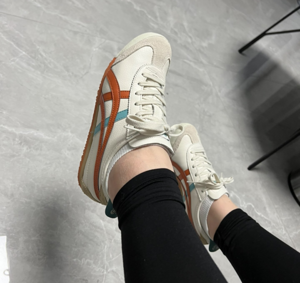 Giày Onitsuka Tiger Mexico 66 'White Beige' 1183A201-116 - Ảnh 3
