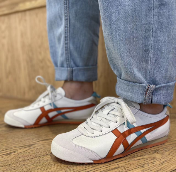 Giày Onitsuka Tiger Mexico 66 'White Beige' 1183A201-116 - Ảnh 4