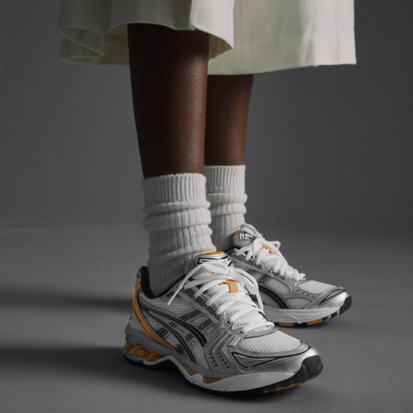 Giày Asics Gel Kayano 14 'White Pure Gold' 1201A019-102 - Ảnh 2