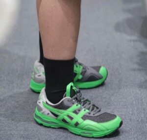 Alternative view of Giày Asics H2s Gel Mc Plus 'Green' 1201A194-300