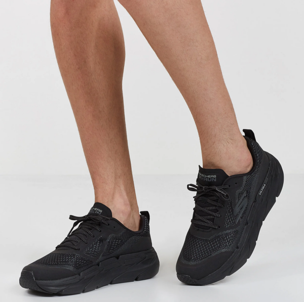 Giày Skechers Max Cushioning Premier Low Running Shoes 'Black' 54450-BKCC - Ảnh 5