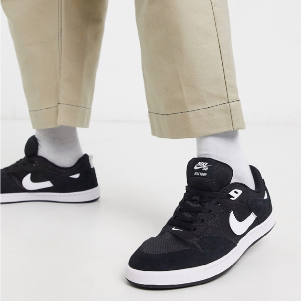 Giày Nike SB Alleyoop 'Black White' CJ0882-001 - Ảnh 3