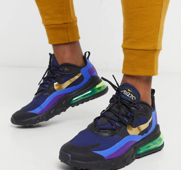 Giày Nike Air Max 270 React 'Blue' AO4971-005 - Ảnh 2