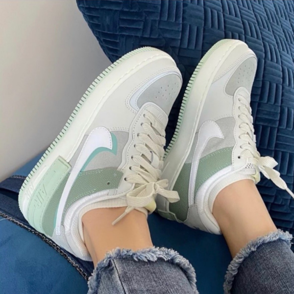 Giày Nike Wmns Air Force 1 Shadow 'Spruce Aura' CW2655-001 - Ảnh 6