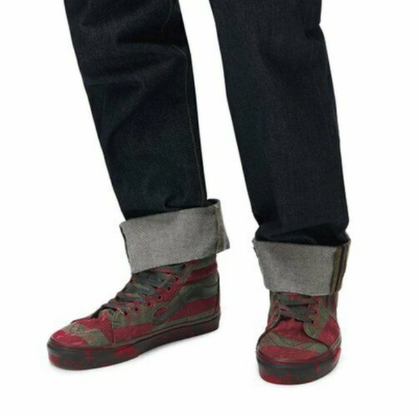 Giày Vans House of Terror x Sk8-Hi 'The Nightmare on Elm Street' VN0A4U3CZV1 - Ảnh 2