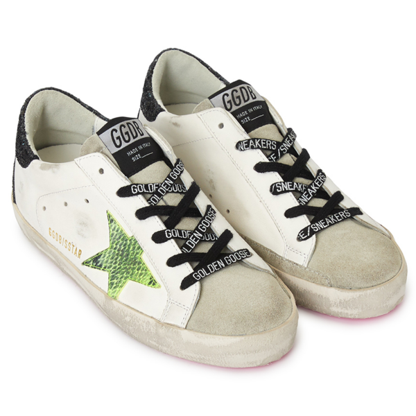 Giày Golden Goose Supper Star Snake 'White' GWF00102 F002498 81511 - Ảnh 6