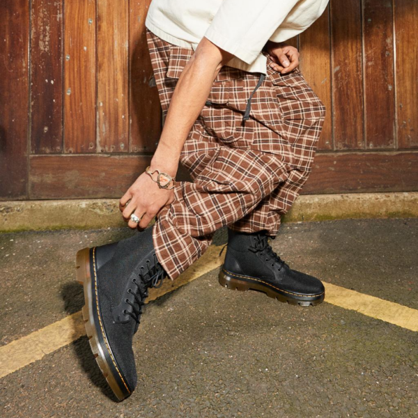 Giày Dr.Martens Combs Poly Casual 'Black' 16607001 - Ảnh 3