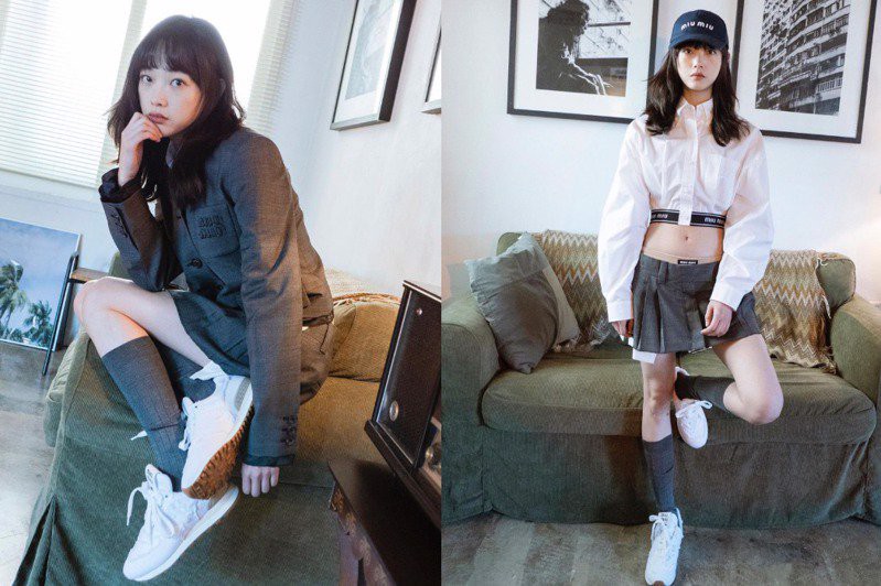 Hinh anh 3: Tai sao New Balance 574 x Miu Miu lai dat do den nhu vay?