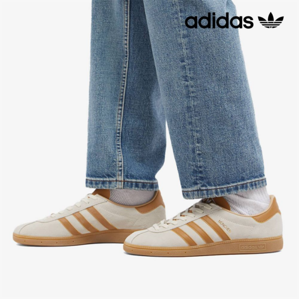 Giay Adidas City Series Munchen 'Cream White Mesa' GY7399
