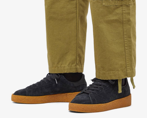 Giày Adidas Stan Smith Crepe 'Black' FZ6439 - Ảnh 4