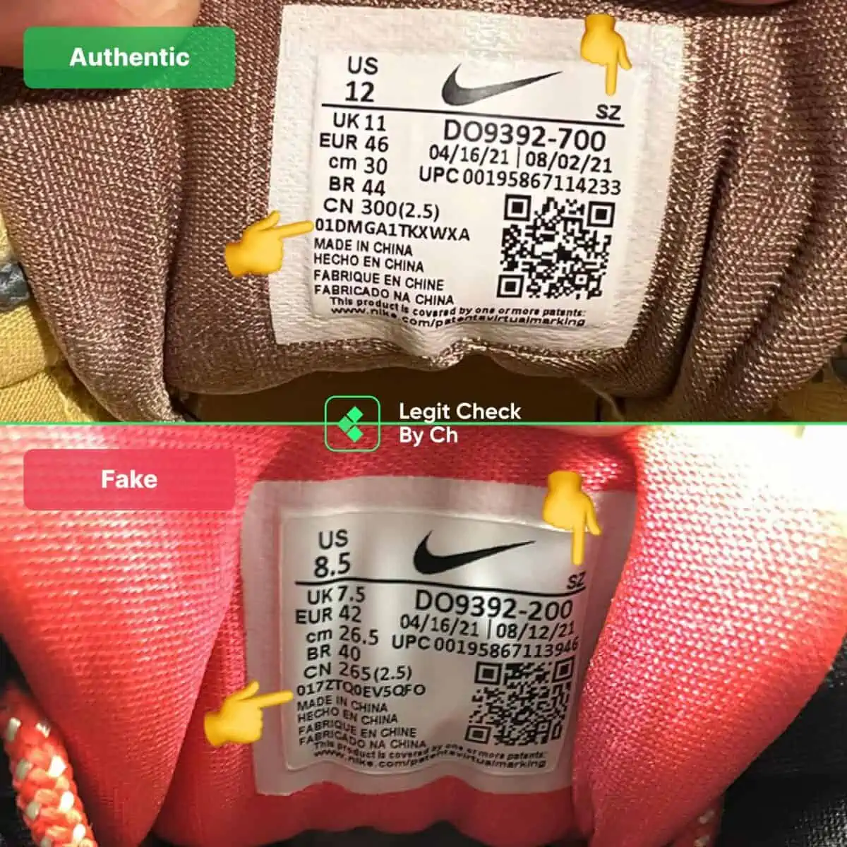 Cách phân biệt những đôi Travis Scott Air Max 1 là real hay fake Hinh anh 2: Cach phan biet nhung doi Travis Scott Air Max 1 la real hay fake
