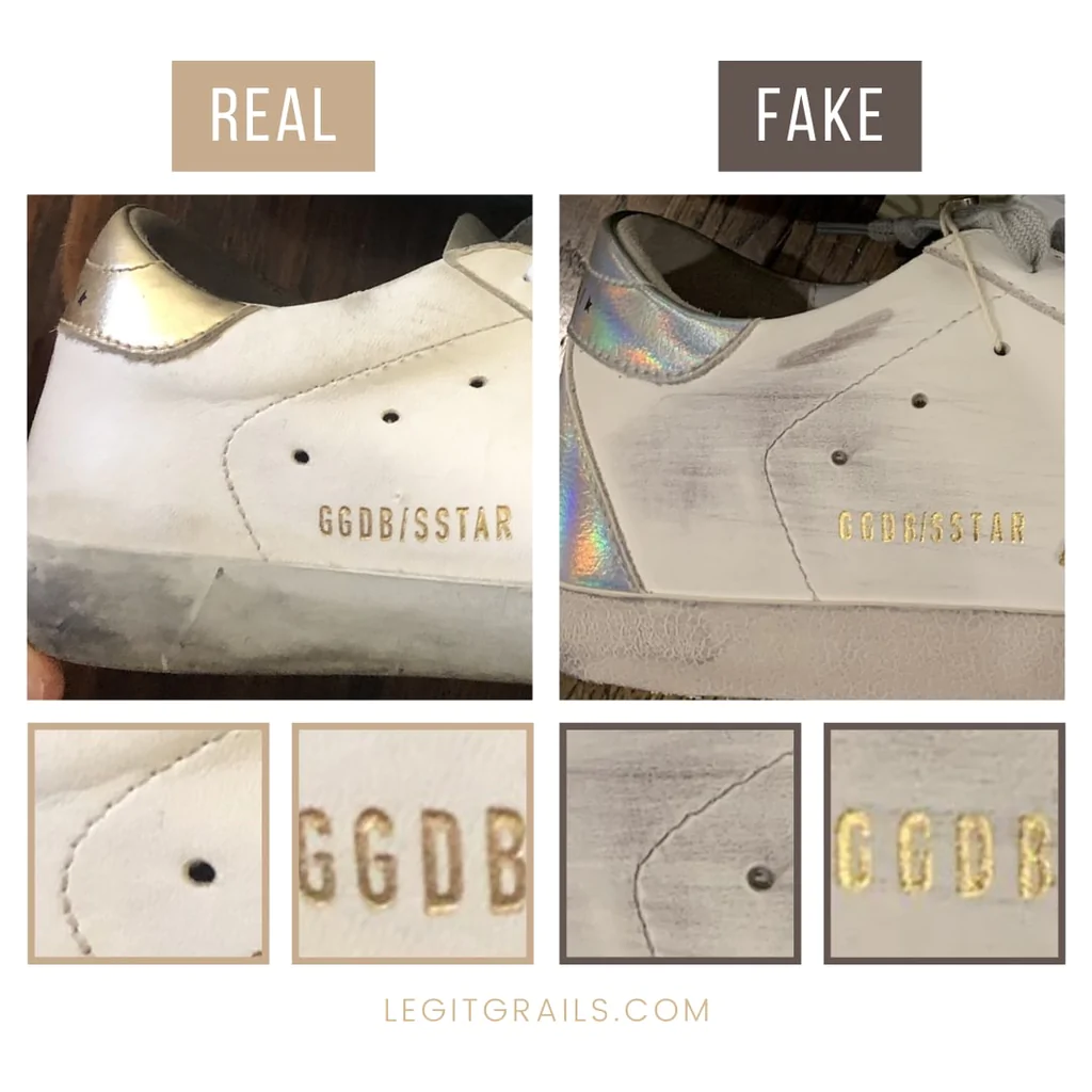Cách phân biệt những đôi Golden Goose Super-Star là real hay fake Hinh anh 2: Cach phan biet nhung doi Golden Goose Super-Star la real hay fake