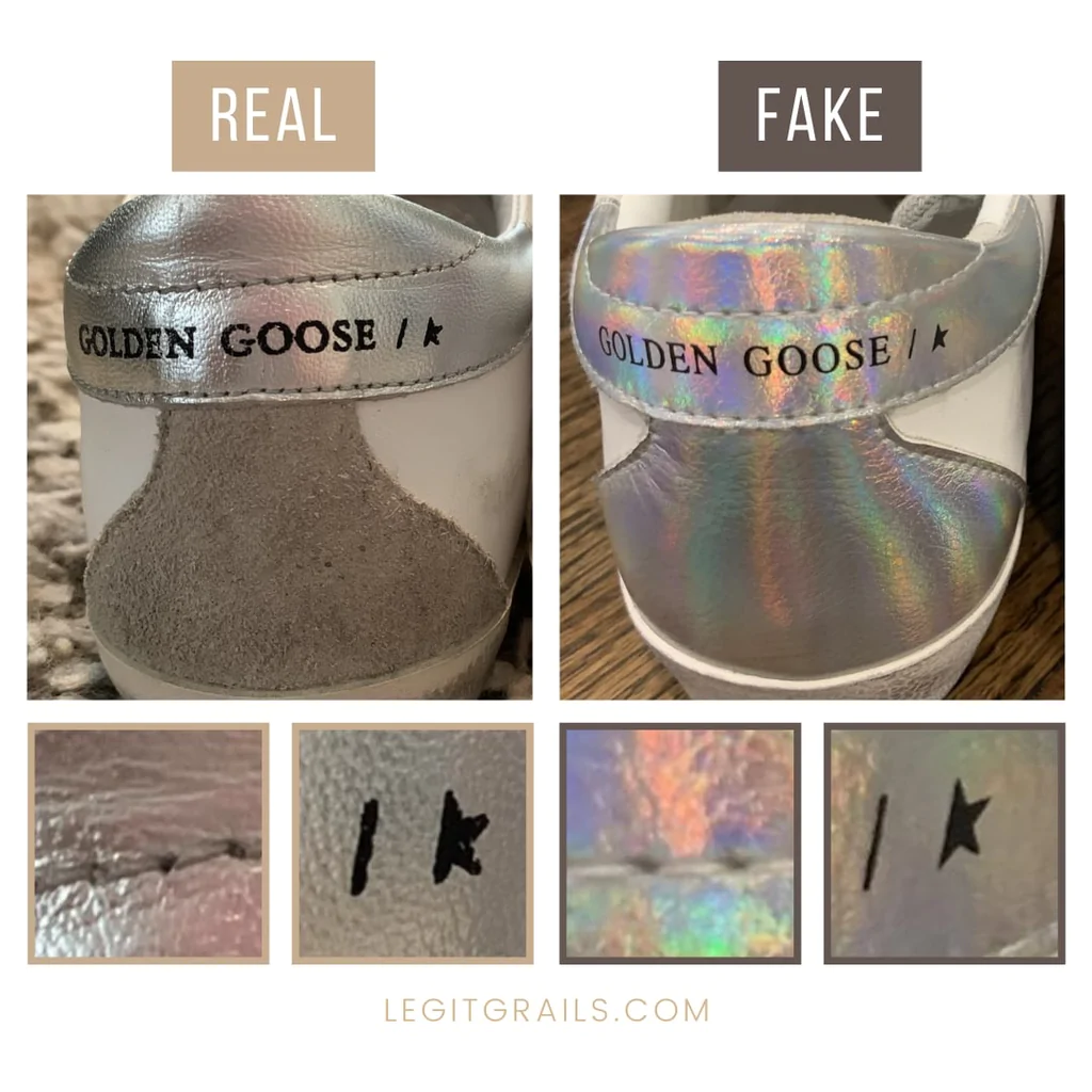 Cách phân biệt những đôi Golden Goose Super-Star là real hay fake Hinh anh 4: Cach phan biet nhung doi Golden Goose Super-Star la real hay fake