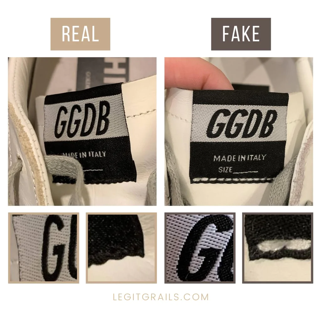 Cách phân biệt những đôi Golden Goose Super-Star là real hay fake Hinh anh 8: Cach phan biet nhung doi Golden Goose Super-Star la real hay fake