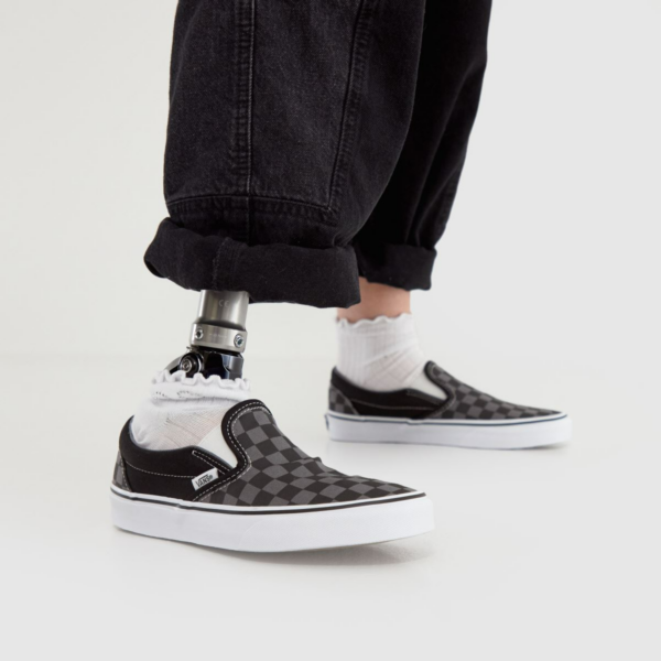 Giày Vans Slip-On 'Black Pewter Checkerboard' VN000EYEBPJ - Ảnh 5