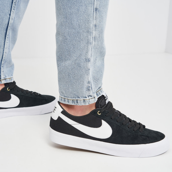 Giày Nike Zoom Blazer Low Pro GT SB 'Black White' DC7695-002 - Ảnh 5