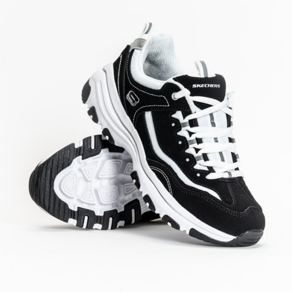 Giày Skechers D'Lites M 'Black' 52675-BKW - Ảnh 8