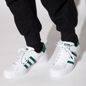 Alternative view of Giày Adidas Superstar 'White Collegiate Green' GZ3742