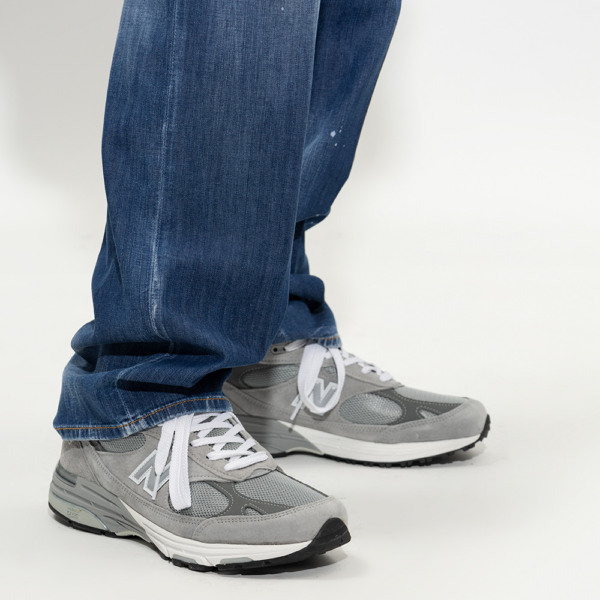 Giày New Balance 993 Made in USA 'Grey White' MR993GL - Ảnh 2