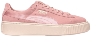 Giày Puma Suede Platform Satin 'Silver Pink' 365828-03
