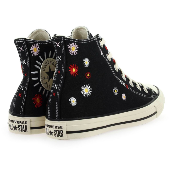 Giày Converse Wmns Chuck Taylor All Star High 'Daisy Embroidery Black' 567993C - Ảnh 4