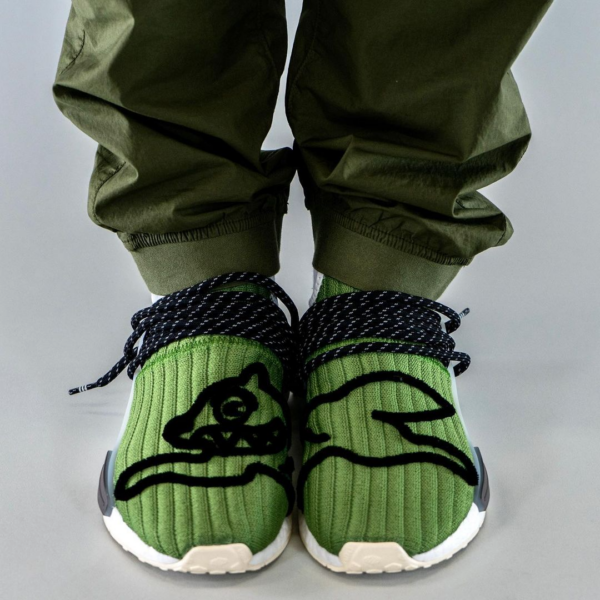 Giày Adidas BBC Ice Cream x Pharrell x NMD Human Race 'Running Dog' GZ1664 - Ảnh 3