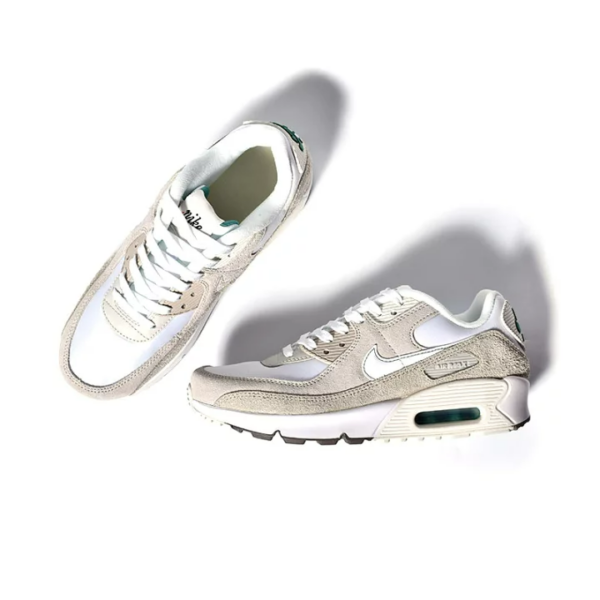 Giày Nike Air Max 90 GS 'Sail Light Bone' DB4179-100 - Ảnh 3