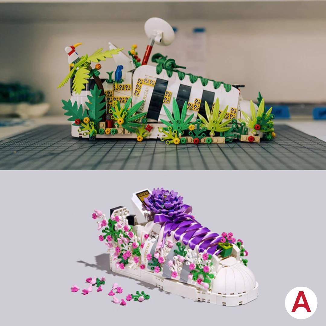 Tự lắp ghép một đôi adidas Superstar: Thật hay giả? Hinh anh 1: Tu lap ghep mot doi adidas Superstar: That hay gia?