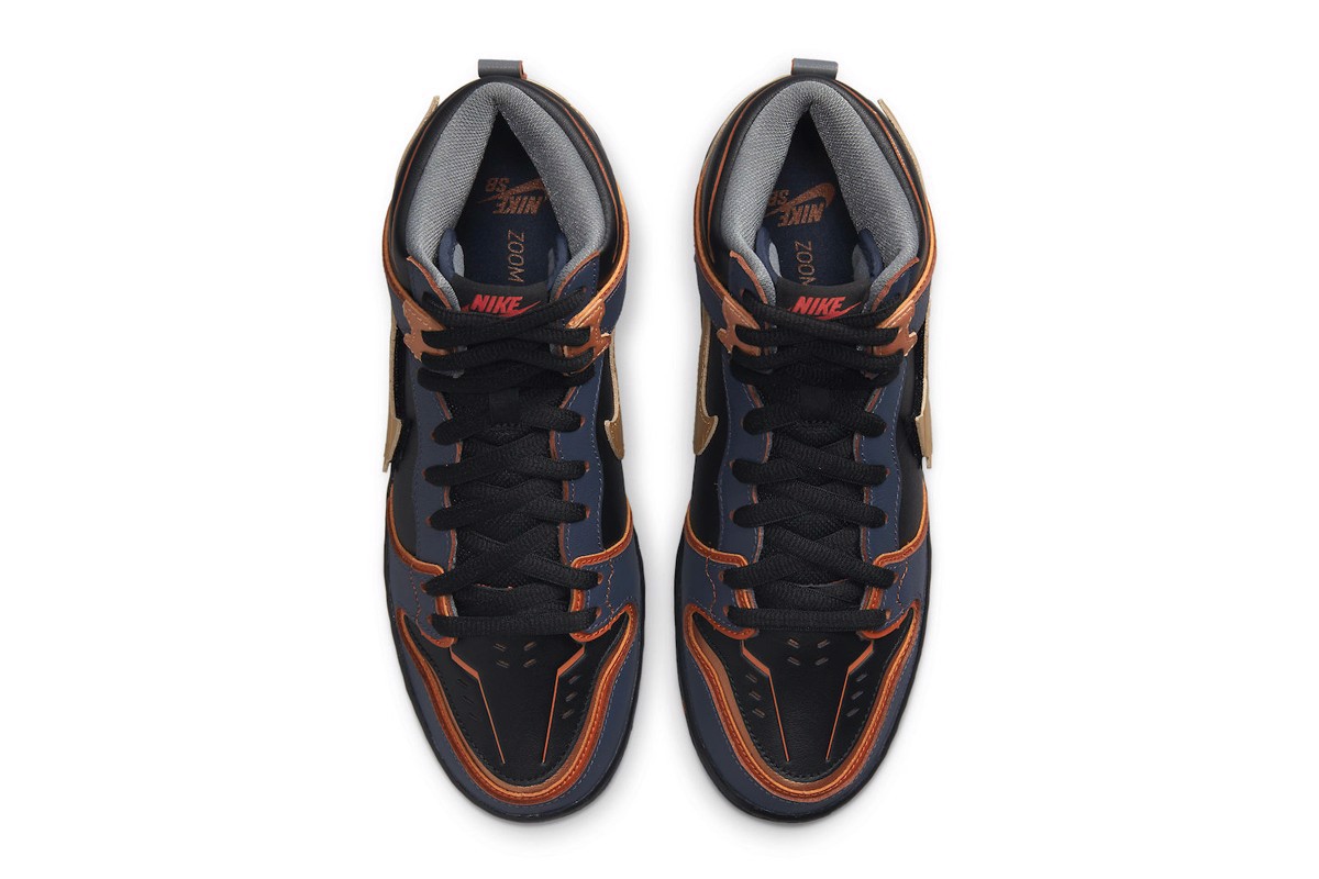 Những hình ảnh chính thức về đôi 'Gundam' x Nike SB Dunk High