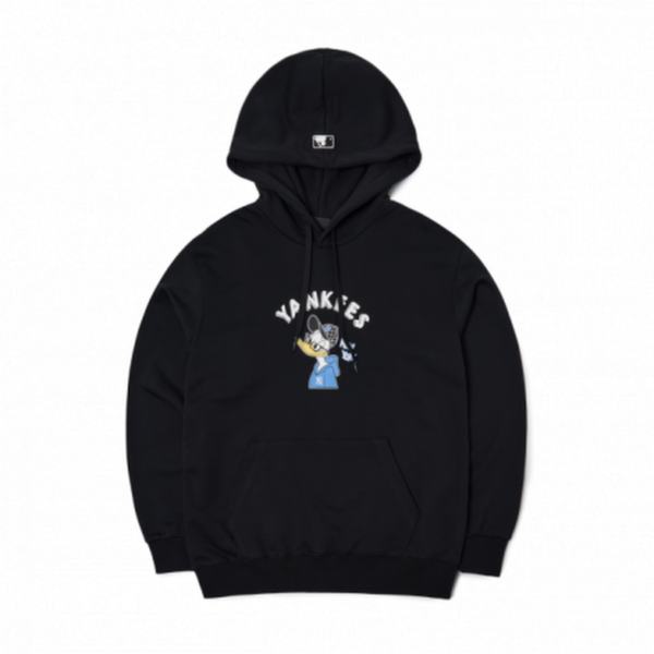 Áo MLB x Disney Donald Duck BigLogo NY Yankees 'Black' 3AHDD1014-50BKS