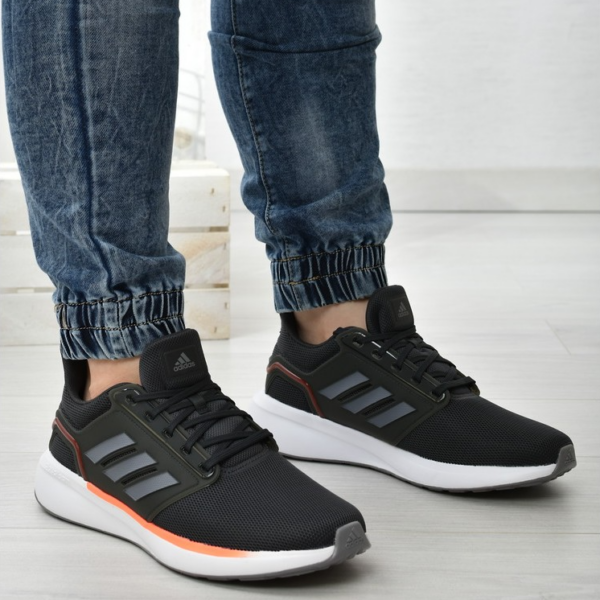 Giày Adidas EQ19 Run 'Black Screaming Orange' H02037 - Ảnh 2