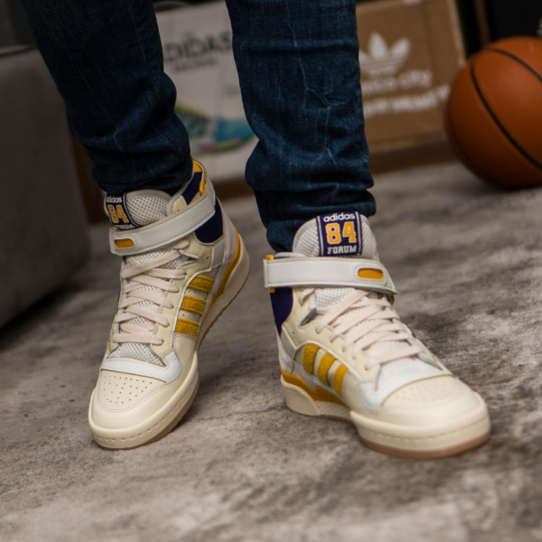 Giày Adidas Forum 84 High Collegiate Purple Collegiate Gold GX9054 - Ảnh 3