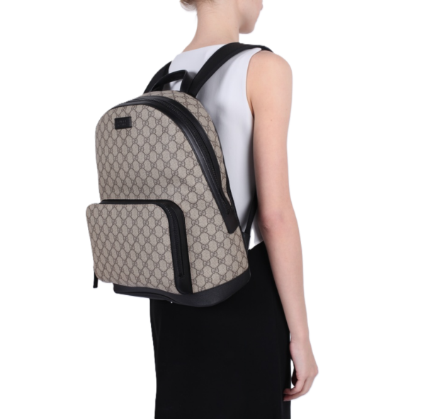 Balo Gucci GG Supreme Backpack 406370 KLQAX 9772 - Ảnh 2
