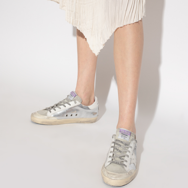 Giày Golden Goose Supperstar 'Silver' GWF00271 F002489 70160 - Ảnh 2