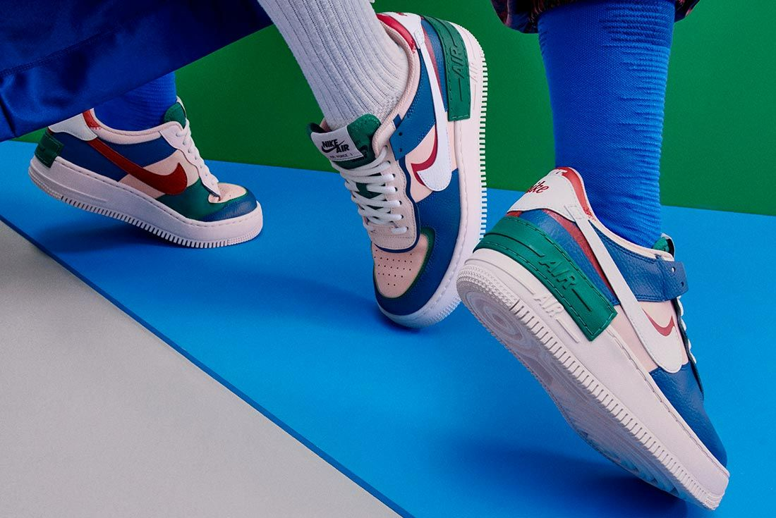 Hinh anh 2: Su moi la trong net co dien cua Nike Air Force 1 Shadow