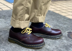 Alternative view of Giày Dr. Martens 1461 Oxblood Atlas 26246601