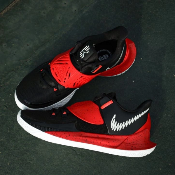 Giày Kyrie Low 3 Team 'Black University Red' CW6228-001 - Ảnh 6
