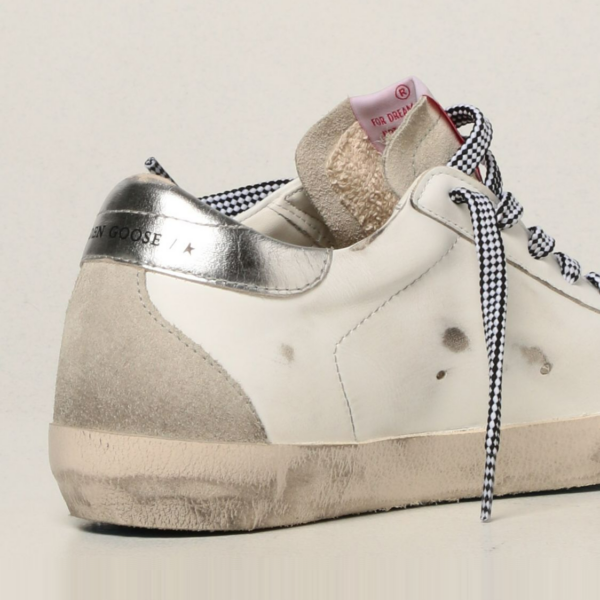 Giày Golden Goose Penstar 'White Silver' GWF00175 F001947 10273 - Ảnh 3